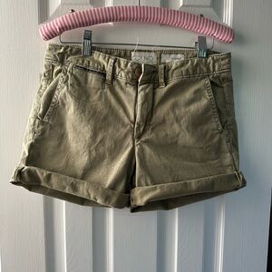 Anthropologie pilcro shorts size 26. Kind of faded, but bought that way.